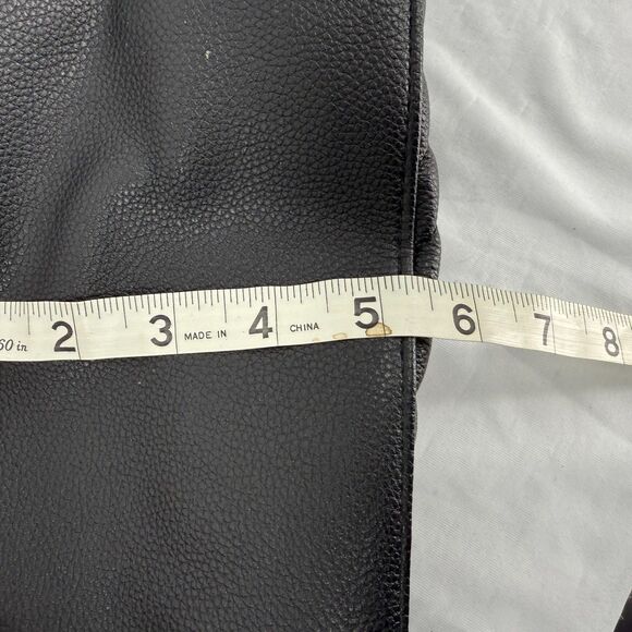 Victorias Secret Tote Gold Studded Bag Black shoulder purse lined - Picture 15 of 15